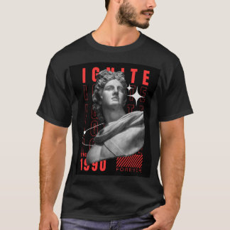 Modern vintage estetisk t-shirt