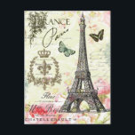 modern vintage fransk eiffel torn<br><div class="desc">modern vintage fransk eiffel torn</div>