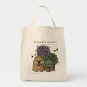 Modern Vintage Fransk Farmhouse Bee Tygkasse
