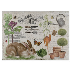 Modern Vintage Fransk Garden Rabbit