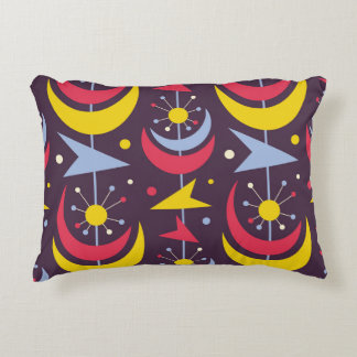 Modern vintage konst i mitten av århundradet, abst prydnadskudde