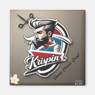 "Modern Vintage Logotyp" Magnet