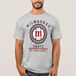 Modern Vintage Milwaukee Grays Est. T Shirt