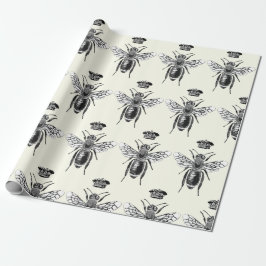 Modern Vintage Queen Bee Krona Ivory White Presentpapper