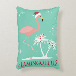 MODERN VINTAGE RETRO CHRISTMAS FLAMINGO PRYDNADSKUDDE