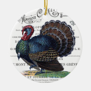 modern vintage Turkiet Julgransprydnad Keramik