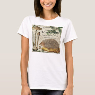 modern vintageskogsmarkigelkott t-shirt