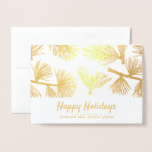 Modern vinter Foliage | Holiday Greetings