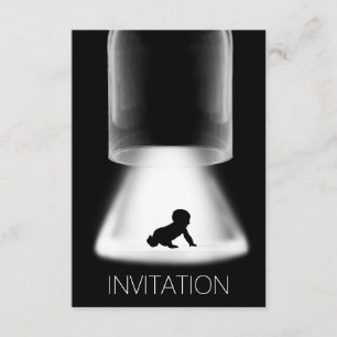 Modern Vip-inbjudan till babyvisningsprogrammet Ny Inbjudningar