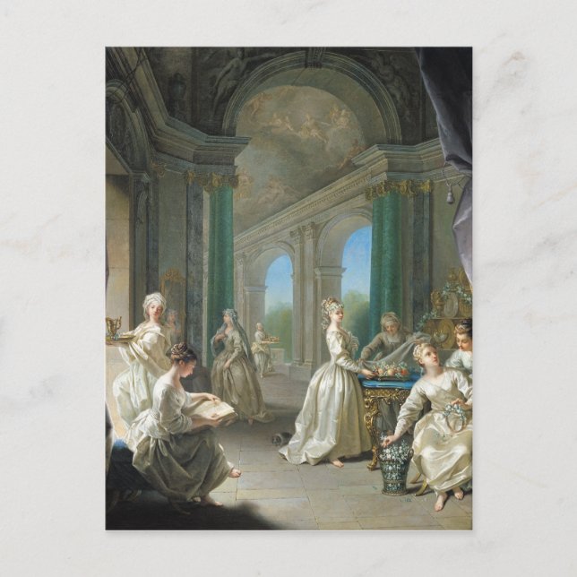 Modern Virgins, 1728 Vykort (Framsida)