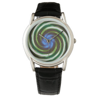 Modern Virvel Abstrakt Konst #93 Armbandsur