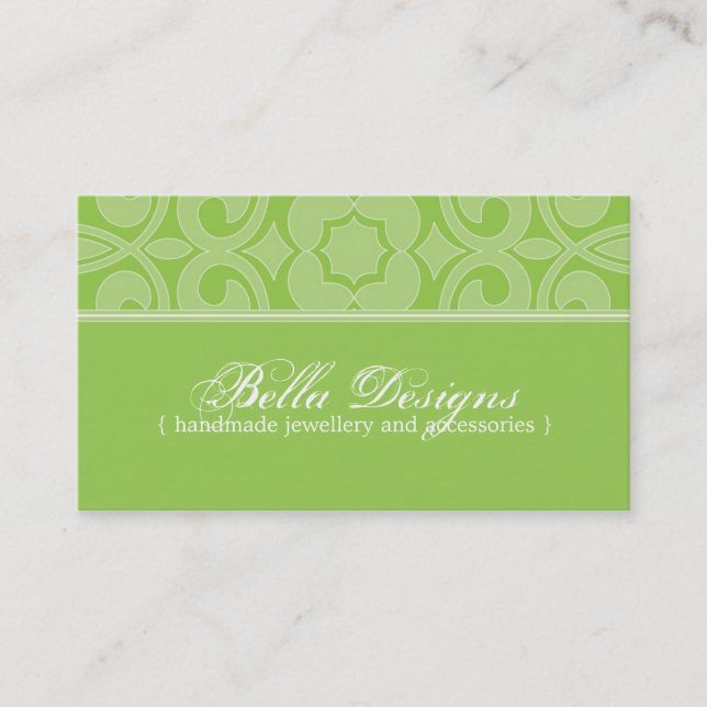 Modern visitkort (Framsida)