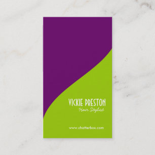 Modern visitkort