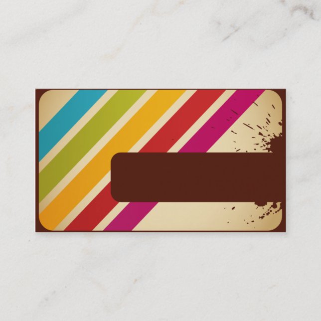 modern visitkort (Framsida)