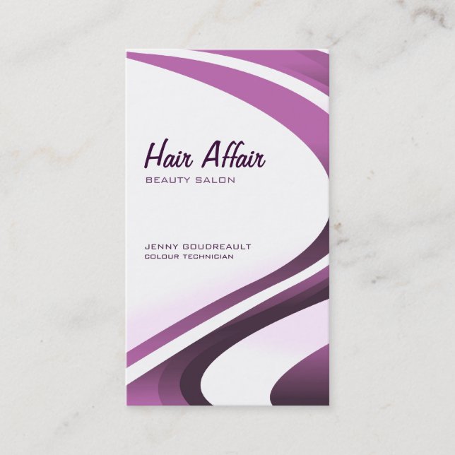 Modern visitkort (Framsida)