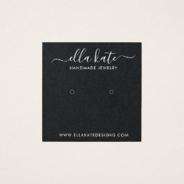 Modern Visning Card Fyrkantigt Visitkort