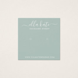 Modern Visning Card Fyrkantigt Visitkort