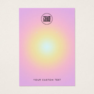 Modern Visning Card Visitkort