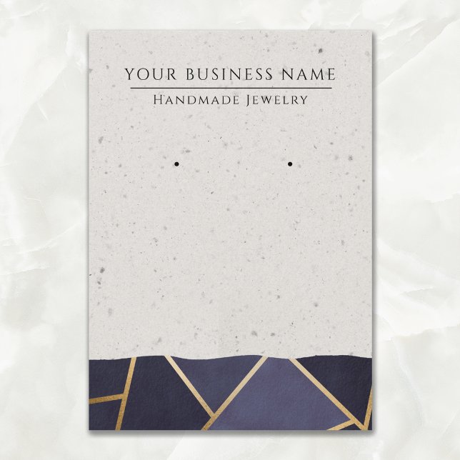 Modern Visning för Geometrisk Abstrakt Visitkort (Skapare uppladdad)