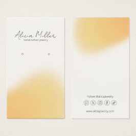 Modern Visning för inläsning av minsta oskärpa i G Visitkort