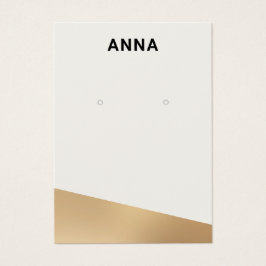 Modern Visning för judavläsning i Guld Visitkort