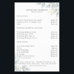 Modern vit Grått-lövbordsduk Flygblad<br><div class="desc">Modern bladflygare i vitt,  grått. Redigera produkten på några minuter genom att lägga till data. Du kan ändra teckensnitt/färg / position genom att "ytterligare anpassa".</div>