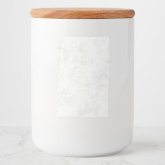 Modern vit marmor mat etikett