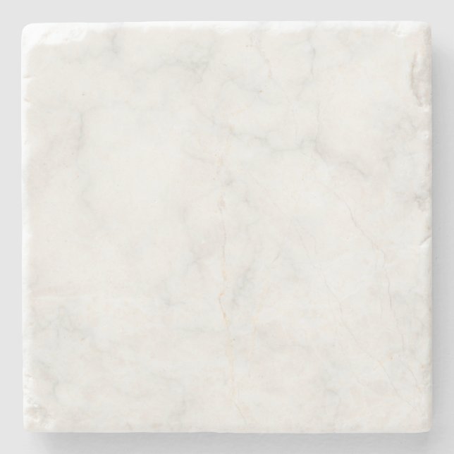 Modern vit marmor stenunderlägg (Framsidan)