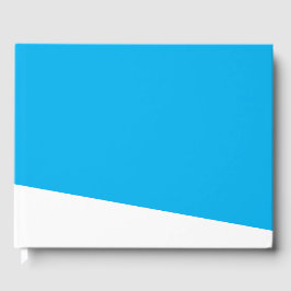 Modern vit omslutning runt kanten på Söt Himlar Bl Gästböcker