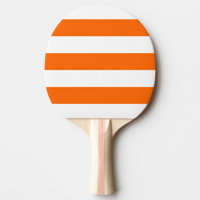 Modern Vit, Orange Rand Pingisracket (Framsidan)