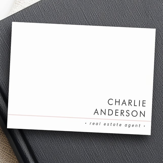 Modern vit professionell post-it block (Modern white professional post-it notes)