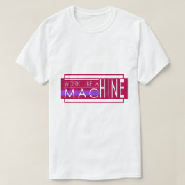 Modern vit texttypgrafi t shirt