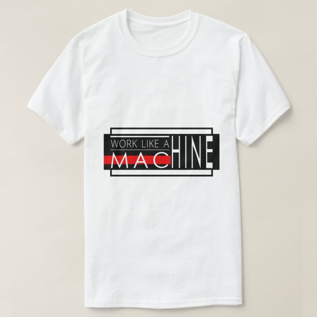 Modern vit texttypgrafi t shirt (Design framsida)