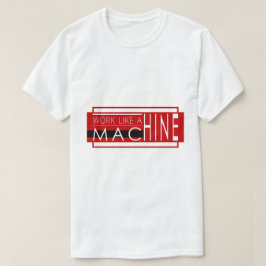 Modern vit texttypgrafi t shirt