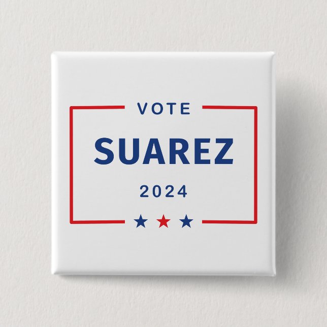 Modern Vote Francis Suarez 2024 Stars Box 2024 Knapp (Framsida)
