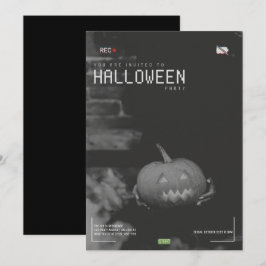 Modern Vuxen Halloween fest-inbjudan Inbjudningar