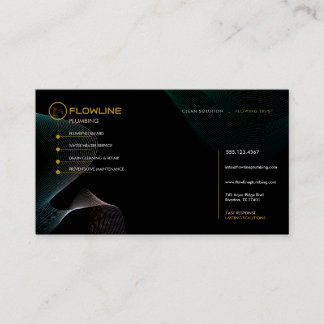 Modern VVS Service Visitkort