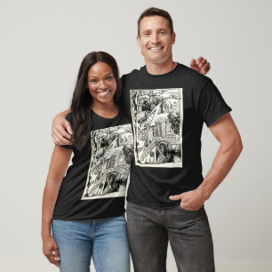"Modern Warfare" tuschritning Basic T-shirt