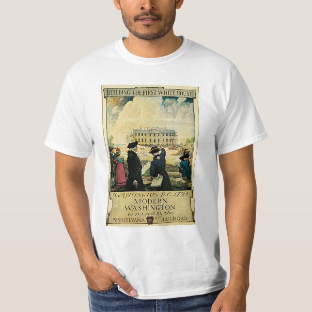 Modern Washington T-shirt (Framsida)