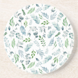 Modern Watercolor Botanical Greenery Eucalyptus Underlägg