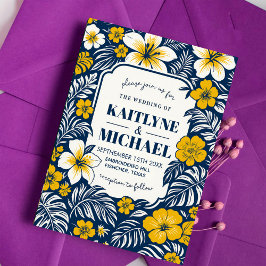 Modern watercolor floral  elegant calligraphy  inbjudningar