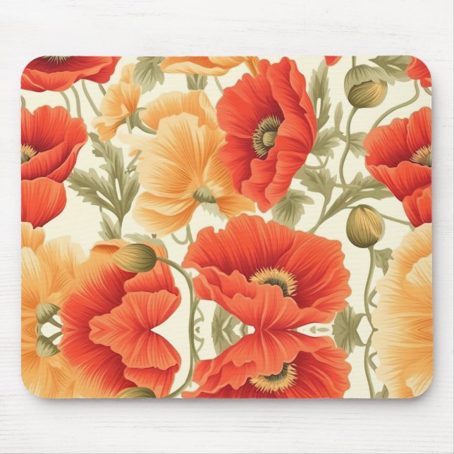 Modern Watercolor Flowers Musmatta (Framsidan)
