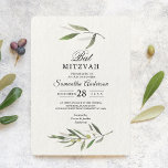 Modern Watercolor Grönt Olive Gren Inbjudningar<br><div class="desc">Modern Watercolor Grönt Olive Gren</div>