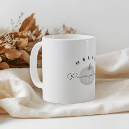 Modern Watercolor Hej Pumpkin Kaffemugg