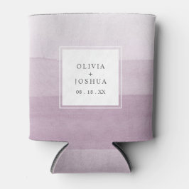 Modern Watercolor Lila Ombre Bröllop