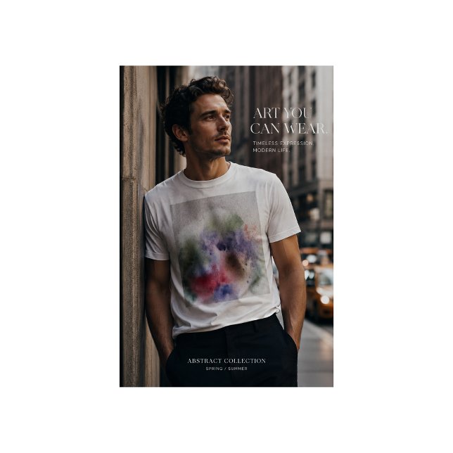 Modern Watercolor T-shirt (Skapare uppladdad)