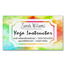 Modern Watercolor Yoga