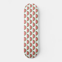 Modern Watermelon Segce Mönster Mini Skateboard Bräda 18,5 Cm