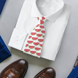 Modern Watermelon Slices Mönster Neck Tie Slips