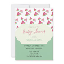 Modern Watermelon Watercolor Illustration